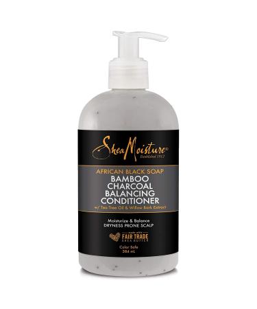 Shea Moisture African Black Soap Bamboo Charcoal Conditioner 384ml