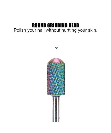 8pcs Tungsten Steel Nail Drill Bit Set | Electric Manicure Tool Kit with Grinding Head | Replacement Nail File Set for Professional Use - Buy Online on GoSupps.com