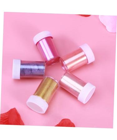 NUOBESTY 10 Pcs Mica Powder Nail Gel Polish Face Glitter Makeup Mica Pigment Powder Cosmetic Make up Sequins - Buy Online on GoSupps.com