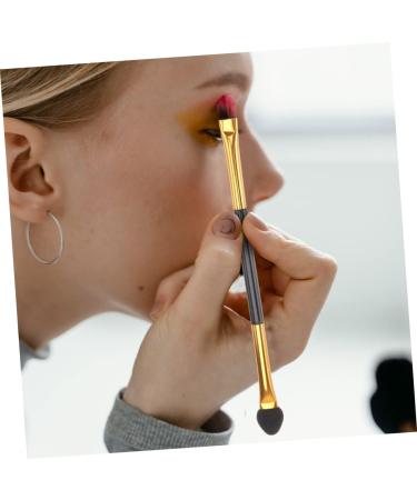 Baluue 20pcs Double Ended Eyeshadow Brush Professional Makeup Brush Eye Cosmetics Brush Lids Plastic Rayon - Buy Online on GoSupps.com