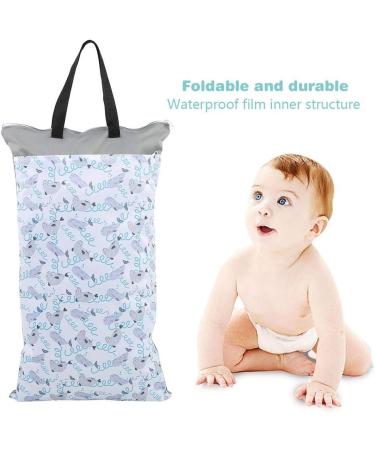 Wet Dry Bag for Cloth Diapers 15.8x27.6 inch | Large Capacity Reusable Diaper Pail Bag for Cloth Diapers and Laundry - Hztyyier (#4) - Buy Online on GoSupps.com