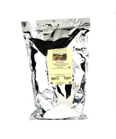 Starwest Botanicals Calendula Flowers Whole Organic  1 lb (453.6 g) - Buy Online on GoSupps.com