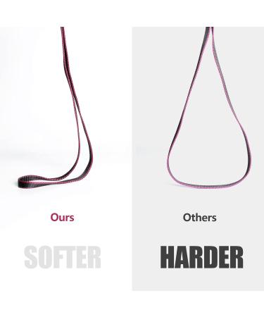 CAMNAL Climbing Sling 22KN CE Certified Nylon Sling 3 Pack Purple 32in/80cm - Buy Online on GoSupps.com