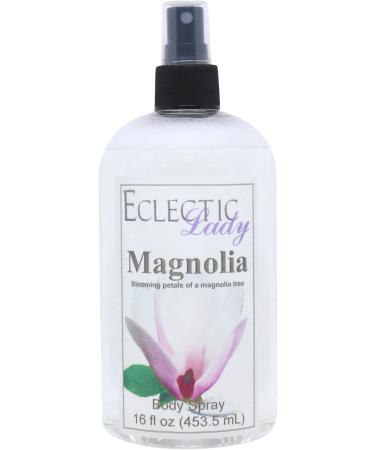 Magnolia Body Spray 16 ounces Body Mist for Women with Clean Light & Gentle Fragrance Long Lasting Perfume with Comforting Scent for Men & Women Cologne with Soft Subtle Aroma For Daily Use 16 Fluid Ounces
