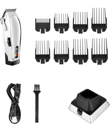 KM-5027 Cordless Hair Trimmer & Clipper - Professional Electric Hair Care Combo for Perfect Styling | International Shipping Available - Buy Online on GoSupps.com