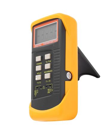 LANTRO JS DT6802 Dual-Channel Digital Temperature Meter | Accurate Indoor & Outdoor Thermometer for Home Monitoring - Buy Now Internationally - Buy Online on GoSupps.com