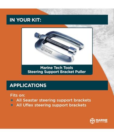Marine Tech Tools Steering Support Bracket Puller for Seastar & Uflex - Buy Online on GoSupps.com