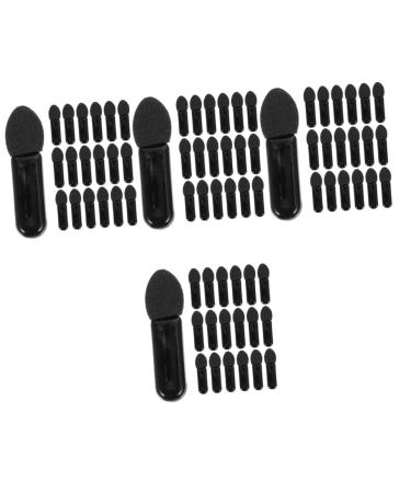 FRCOLOR 400 Pcs Mini Eyeshadow Swab Eyeshadow Mini Lip Brush Eyeshadow Sponge Brush Makeup Brush Lipstick Brush Applicator Eyelash Brush Girl Plastic Miss Cosmetic Brush