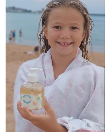 3-in-1 Natural Kids Body Wash & Shampoo - ECOCERT Aloe Vera Soap for Kids | Made in France - Bubble Bath & Hand Wash - Buy Online on GoSupps.com