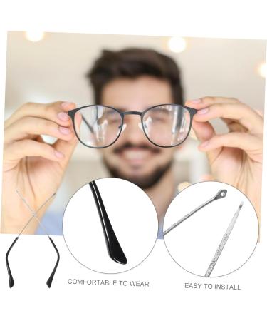 Universal Brass Frame Glasses Replacement Arms - Ohphcall Reading Glasses Repair Silver 14.00x0.50.40cm - Buy Online on GoSupps.com