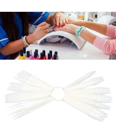 Natural Nail Polish Display Stick - Metal Ring for Nail Art Practice & Collection - Buy Online on GoSupps.com