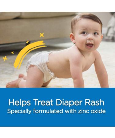 A+D Zinc Oxide Diaper Rash Treatment Cream 10% Zinc Oxide 4oz Pack of 4 - Baby Skin Care - Buy Online on GoSupps.com