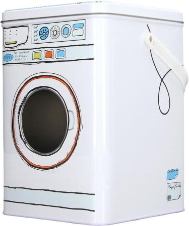 Qyebavge Powdered Laundry Detergent Container - Large Capacity Washing Machine Model with Perspective Window for Easy Storage - Buy Online on GoSupps.com