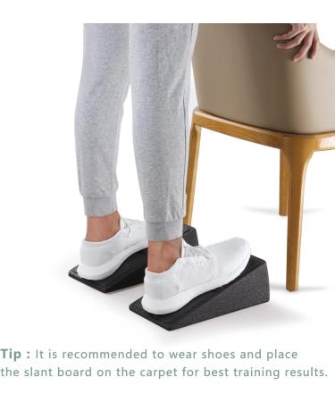 Slant Board 3pcs 12''Squat Wedge Calf Stretcher for Physical Therapy Equipment Plantar Fasciitis Heel  Foot Stretching  Shin Splint  and Calf Stretch Wedge Improve Lower Leg - Buy Online on GoSupps.com