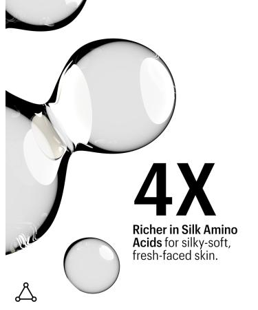 Allies of Skin Molecular Silk Amino Hydrating Cleanser: Hyaluronic Acid Ceramides Safflower & Moringa Oils. Nourishes Conditions & Repairs 100 ml/2.4 oz Full Size - Buy Online on GoSupps.com