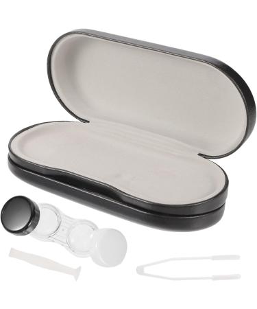 Shop Healvian 3-Set Glasses Case & Contact Kit - Travel Sunglasses Organizer | Multifunctional PU Holder - Buy Online on GoSupps.com