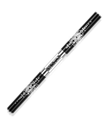 LEQ Dual-Ended Nail Design Brush | Rhinestone Handle UV Gel Nail Art Tool - Buy Online on GoSupps.com