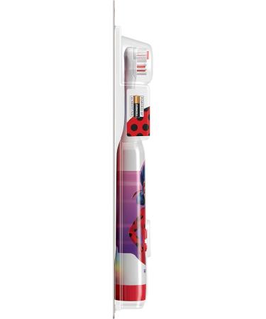 Spinbrush Kids MIRACULOUS LADY BUG Electric Toothbrush Soft Bristles Duracell Batteries Included - Buy Online on GoSupps.com