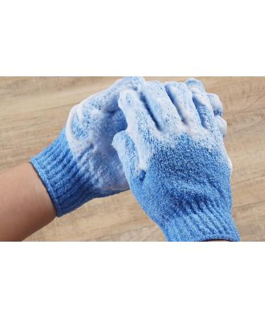 Home & Style by Dependable Exfoliating Bath Gloves - 5 Pair Set for Deep Shower Scrubbing - Buy Online on GoSupps.com