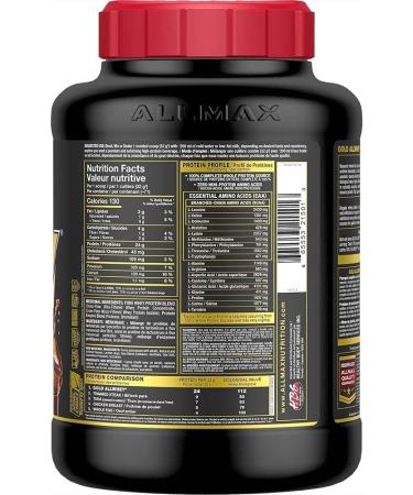 ALLMAX Nutrition - AllWhey Gold - 100% Whey Protein + Premium Whey Protein Isolate - Chocolate - 5 Pound Chocolate 2.27 kg (Pack of 1) - Buy Online on GoSupps.com