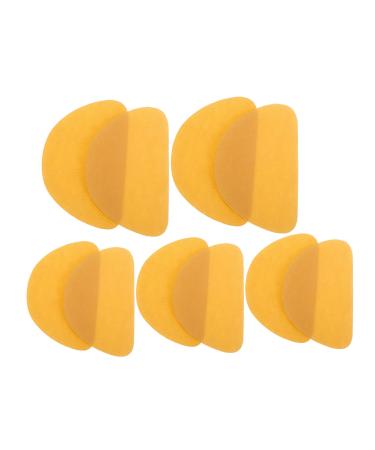 5 Pairs Sole Patch Repair Shoe Heel Pad Shoe Heel Rubber Pad Shoe Repair Heel Pad Boot Heel Replacement Boot Repair Heel Pad Shoe Nonslip Pad Adhesive Heel Pad Rubber Heel Pad