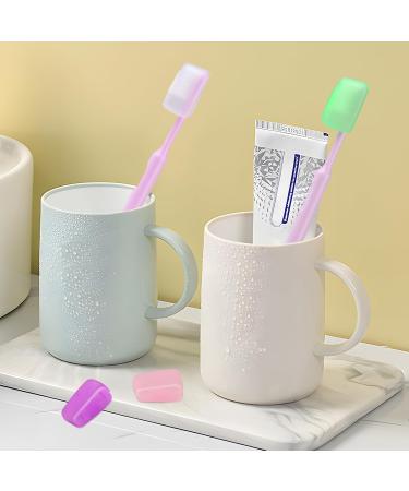 8-Pack Portable Toothbrush Cases - Travel Toothbrush Covers with Ventilation | Family & Business Essentials - Buy Online on GoSupps.com