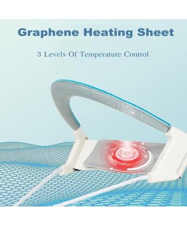 Neck Support Brace with Heating Function - Cervical Collar for Forward Head Posture - Adjustable 3-Speed Heating - Large Pink - Buy Online on GoSupps.com