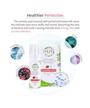 Buy HH Herb&Health Feminine Deodorant Spray - Natural Essential Oil Intimate Soothing Mist - Ship Worldwide - Buy Online on GoSupps.com