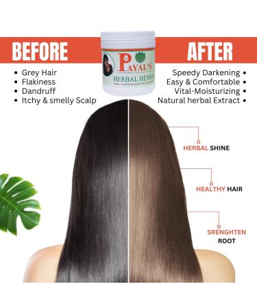 Buy Payal's Herbal Henna 500gm Premium Quality Natural Hair Dye for All Hair Types | Fast International Shipping - Buy Online on GoSupps.com