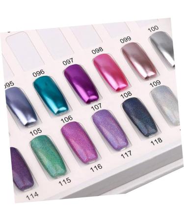  Beatifufu Gel Color Chart for Distinction Card for Presentation Card Manicure Presentation Card - Buy Online on GoSupps.com