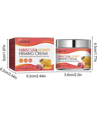 Anloximt Neck Moisturizer Hibiscus and Honey Neck Cream for Sagging and Tightening - 1.7 oz Neck Moisturizer Women's Neck Cream Anti-Aging Neck Cream - Buy Online on GoSupps.com