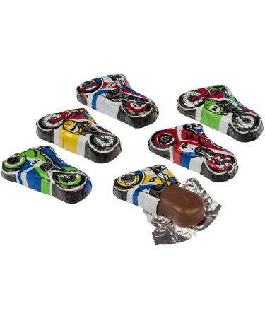 Delicious Motorcycle Chocolate Set - 6 Fine Milk Chocolate Treats (6 x 15g) | Perfect Gift for Bike Lovers - Buy Online on GoSupps.com