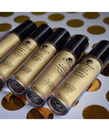 Gabriel Cosmetics Liquid Radiance Highlighter (Liquid Gold) - 0.25 Fl Oz - Natural, Vegan, Paraben-Free | Glowing Skin - Buy Online on GoSupps.com