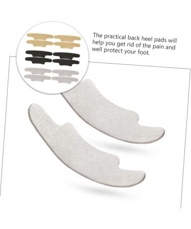 NOLITOY 12 Pairs Anti-Wear Foot Stickers | Silicone Heel Protectors for Too Big Shoes | Leather Insole & High Heel Pads - International Shipping Available - Buy Online on GoSupps.com