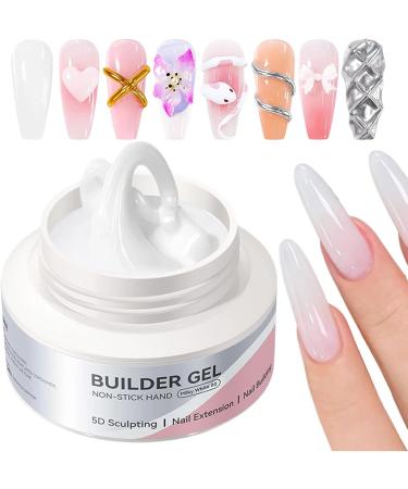  xowwyue Nail Sculpting Gel | 60ml Solid Nail Sculpting Gel | Non-Sticky 3D Manicure Builder | Modeling Extensions Hand Painting Salon and Home - Buy Online on GoSupps.com