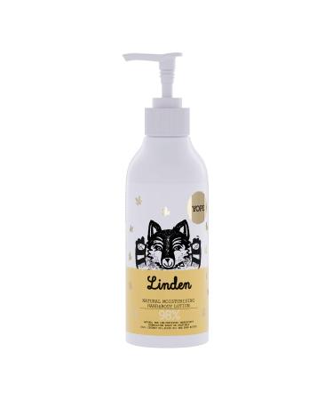 YOPE Natural Body Lotion Linden Flower Extract Shea Butter Coconut Oil Dry Skin 98% Natural ingredients Linden 300ml