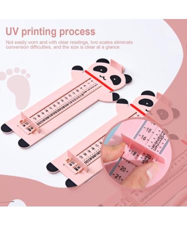 Buy CJZZ Children's Shoe Size Meter - Panda Foot Measuring Device for Kids Aged 0-16 Years (6-23cm) - Perfect Pink Footmesser for Accurate Sizing - Buy Online on GoSupps.com