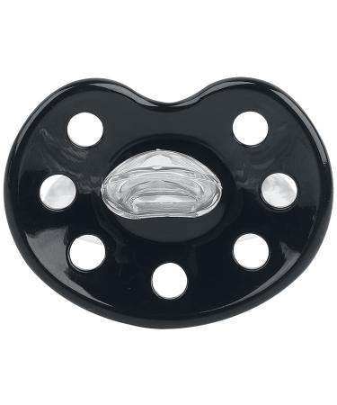 Shop Metal Kids Unisex Black Pacifier for Infants 0-6 Months | Fun & Stylish Baby Essential - Fast International Shipping - Buy Online on GoSupps.com