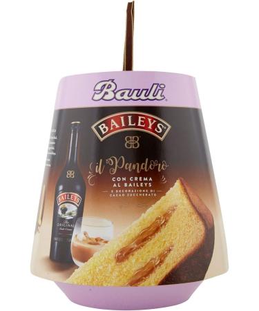  Italian Gourmet E.R. Bauli Il Pandoro Baileys with Baileys cream decorated with sweet cocoa 750 g + gourmet Italian pulp 400 g - Buy Online on GoSupps.com