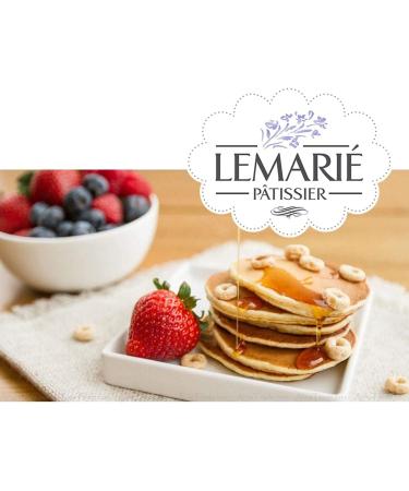 Lemarie P tissier American Style Panqueques Mini Pancakes - Pack of 50 | 25 Portions of 2 units x 40 g | Individually Wrapped | Famous Pancakes | Easy Snack & Share Pack | Sold by Essential Products - Buy Online on GoSupps.com