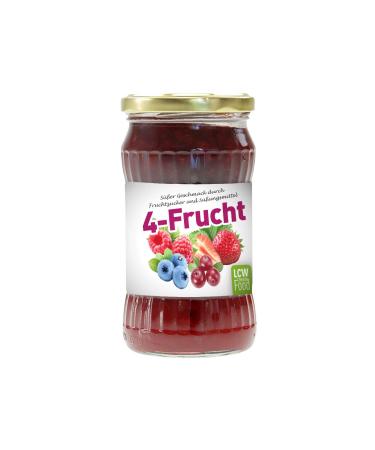 Buy LCW 340g Fruit Spread with Fructose & Sweeteners - 4 Fruit Varieties | International Shipping Available - Buy Online on GoSupps.com