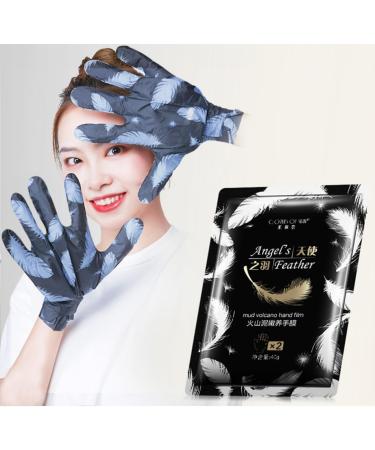 Healeved 1 Pair Gloves Hand Mask Exfoliating Mask Hands Peeling Mask Facial Mask Volcanic Mud Pink - Buy Online on GoSupps.com