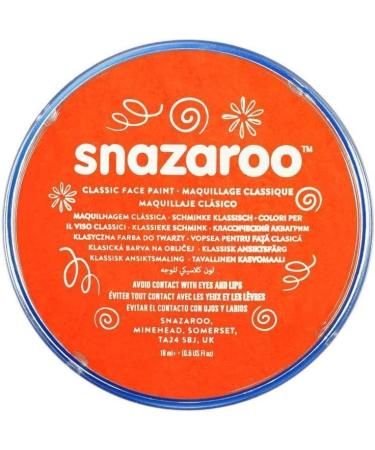 SK INFINITY Classic Face & Body Paint 18ml Water Based Single Cake Makeup - Orange & Dr. Green for Adults & Kids - Buy Online on GoSupps.com