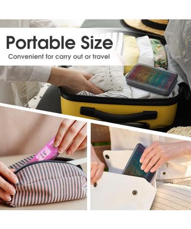 Zoolion Weekly Pill Box - 7 Day 3 Times Daily Portable Travel Organiser - Black Rainbow - Buy Online on GoSupps.com