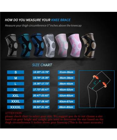 NEENCA Professional Knee Brace for Pain Relief Medical Knee Support with Patella Pad & Side Stabilizers Compression Knee Sleeve for Meniscus Tear ACL Joint Pain Runner Workout - FSA/HSA Eligible Black Large - Buy Online on GoSupps.com