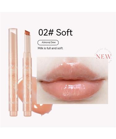 Flortte Jelly Lipstick - Heart-Shaped Moisturizing Lip Glaze | Beauty Makeup Pen - Buy Online on GoSupps.com