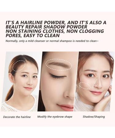 Hairline Powder Root Touch Up - Waterproof Hair Color Concealer for Thinning Hair (Light Brown - Buy Online on GoSupps.com