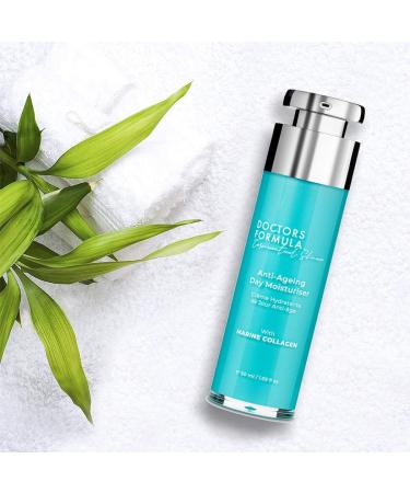 Doctors Formula Marine Collagen Anti-Ageing Day Moisturiser 50ml Air Pump Day Moisturizer - Buy Online on GoSupps.com