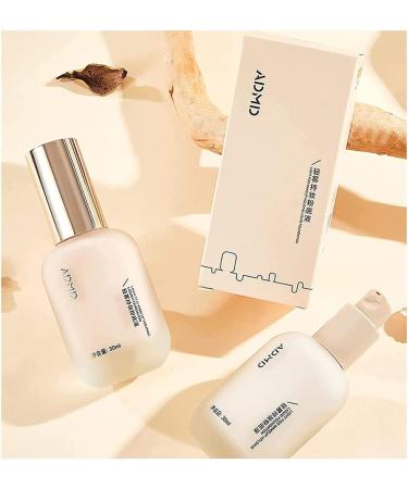 Hydrating Waterproof and Light Long Lasting Foundation Admd Light Fog Makeup Holding Liquid Foundation Moisturizing Concealer Light Brightening Oil Control (B-Ivory) - Buy Online on GoSupps.com