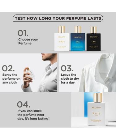 BELLA.VITA White Oud Unisex Eau De Parfum Perfume with Orange Patchouli Musk|Premium Long Lasting Oud & Fruity Fragrance for Men & Women 100ML - Buy Online on GoSupps.com